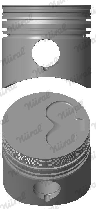 Поршень VAG 77.01 1.6D/2.0D CN/CR NURAL (87-109507-00) Nural фото 2