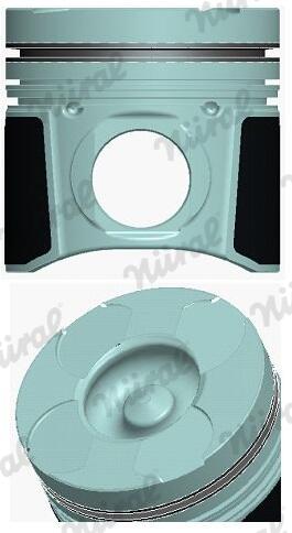 Поршень RENAULT 87.0 2.2DCI G9T NURAL (87-127400-10) Nural фото 2