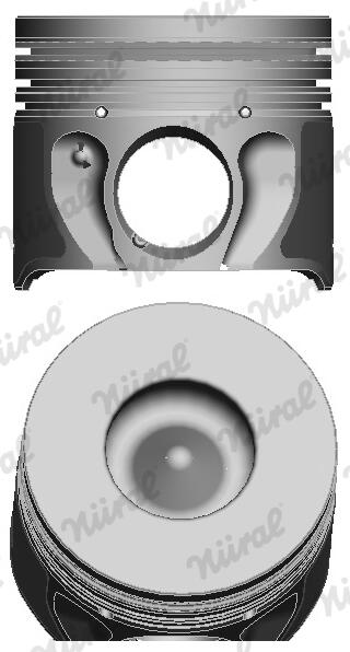 Поршень FORD 86.5 TDCI 2.0TDI F3FA/SDBA 00- >100PS NURAL (87-140807-00) Nural фото 2