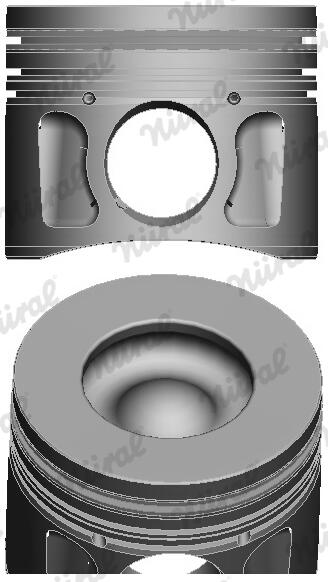 Поршень FORD/PSA 86.0 PGFA/PGFB/QJBA/QJBB/QVFA/QWFA/4HU NURAL (87-427700-10) Nural фото 2
