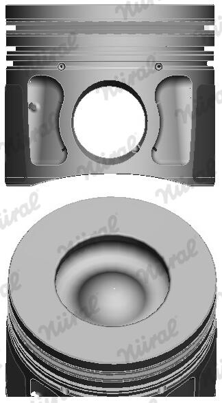 Поршень FORD 86.0 2.2TDCI PGFA/PGFB/UHFA/UHFB/UHFC NURAL (87-427700-40) Nural фото 2