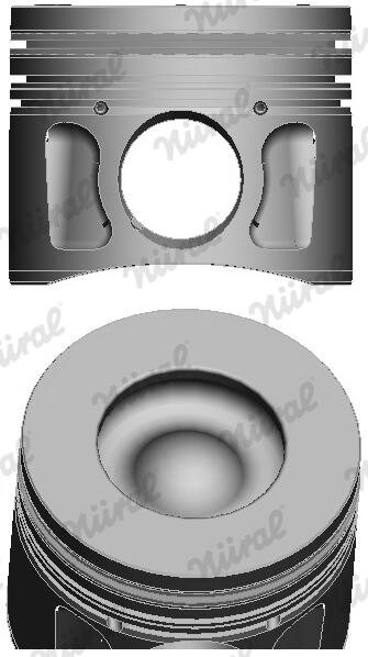 Поршень PSA/FORD/FIAT 86.5 2.2D/2.2HDI/2.2TDCI 4HV(P22DTE)/P8FA/P8FB NURAL (87-427707-30) Nural фото 2