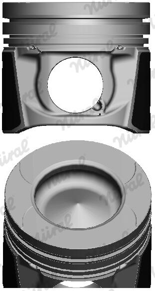 Поршень RENAULT 85.0 M9T 670/672/676/678/680/686/690/692/694/696/698/870/ NURAL (87-435200-00) Nural фото 2
