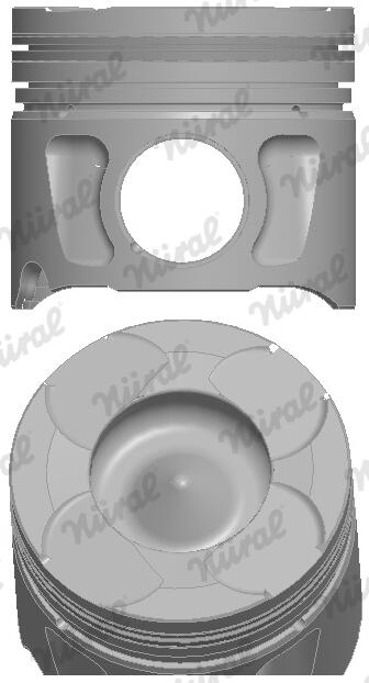 Поршень FIAT/OPEL 83.4 198A5.000/A20DT/A20DTC/A20DTH/Z12DTJ NURAL (87-436506-00) Nural фото 2
