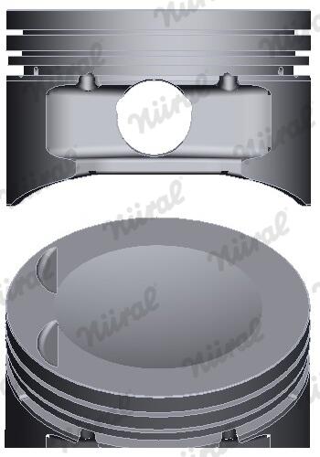 Поршень VAG 82.51 2.0TFSI WBA/AXX/BPJ/BWA 2004-> NURAL (87-438500-00) Nural фото 2