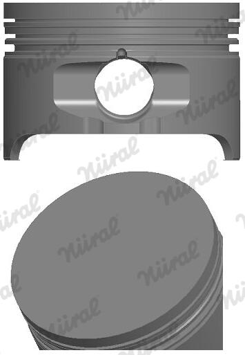 Поршень RENAULT 79.5 K7M 732 EURO 4 NURAL (87-443700-00) Nural фото 2