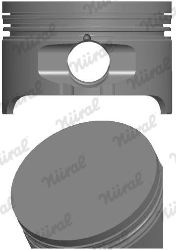 Поршень RENAULT 80.0 K7M 732 EURO 4 NURAL (87-443707-00) Nural фото 2