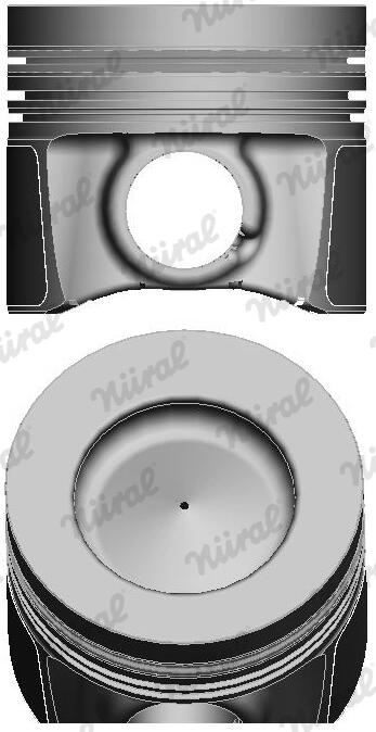 Поршень VAG 79.5 CLHA/CRKB/CLHB NURAL (87-444100-00) Nural фото 2