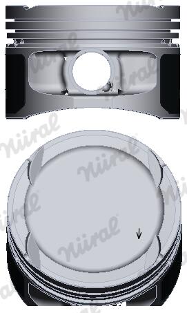 Поршень VAG 76.5 AZQ/BME NURAL (87-447800-00) Nural фото 2