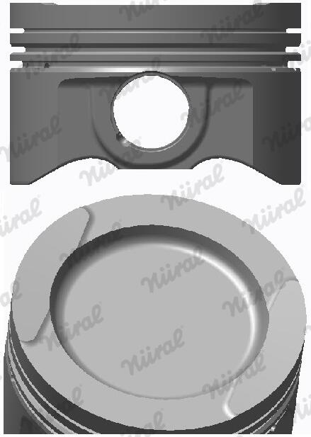 Поршень AUDI 83.0 AAH/AEJ/AFC 90-97 NURAL (87-501807-10) Nural фото 2