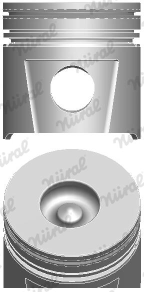 Поршень FORD 94.29 2.5D D25 88-94 NURAL (87-784821-00) Nural фото 2