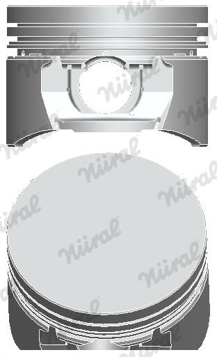 Поршень FORD 81.1 1.8 ZETEC RDA/RDB/RKA/RKB/RKC/RKF/RKH/RKJ/RKK/RQB/RQC 9 NURAL (87-786507-00) Nural фото 2