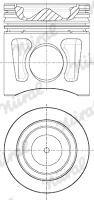 Поршні двигуна NU 87-121900-00 для IVECO EuroTech MP 440 E 43 TX/P
