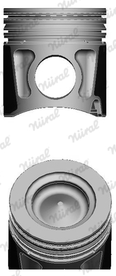 Поршні двигуна NU 87-122000-00 для IVECO EuroTrakker MP 440 E 44 HT Cursor