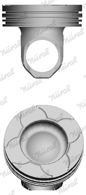 Поршні двигуна NU 87-135500-10 для RENAULT TRUCKS Kerax 420.26