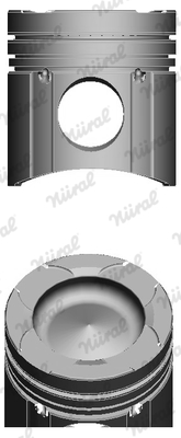 Поршні двигуна NU 87-143800-20 для MAN E 2000 33.460 DFALC