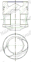 NU 87-337500-30 Поршень RENAULT TRUCKS Kerax 300.26/B