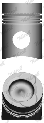 Поршні двигуна NU 87-407100-00 для VOLVO F 10 F 10/270