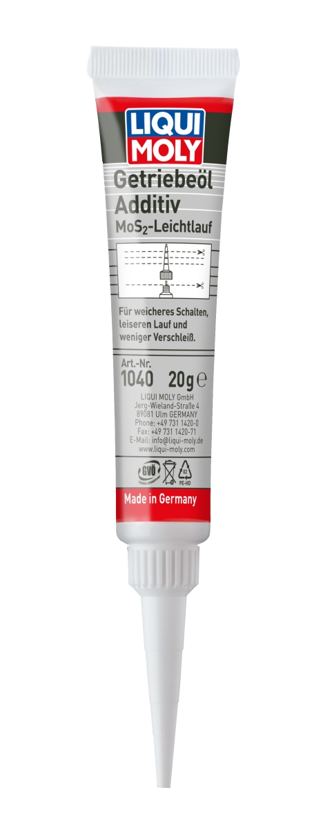 Присадка для оливи (трансмісійної) MoS2 Getriebeoil-Additiv (20 ml) Liqui Moly фото 11