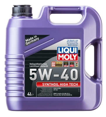 Олива моторна Synthoil High Tech 5W-40 4л LIQUI MOLY (2194) Liqui Moly фото 2