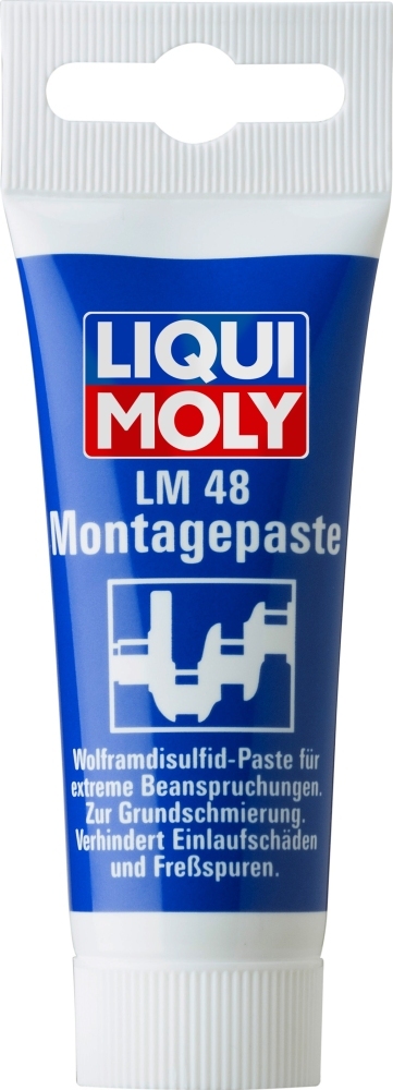 Паста монтажна для високих навантажень LM 48 Montagepaste (50ml) (для підшипників ковзання) Liqui Moly фото 5