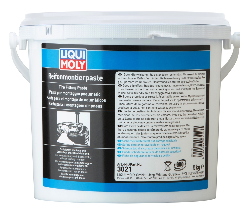 Паста монтажна для коліс Reifen-Montierpaste 5л LIQUI MOLY (3021) Liqui Moly фото 2