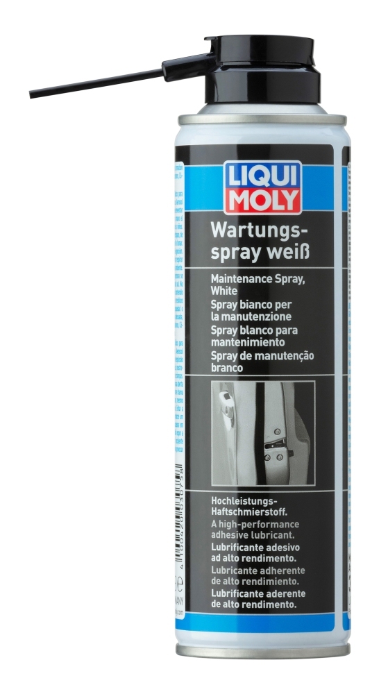 Змазка брудовідштовхуюча (біла) (250мл) Wartungs-Spray Weiss Liqui Moly фото 7