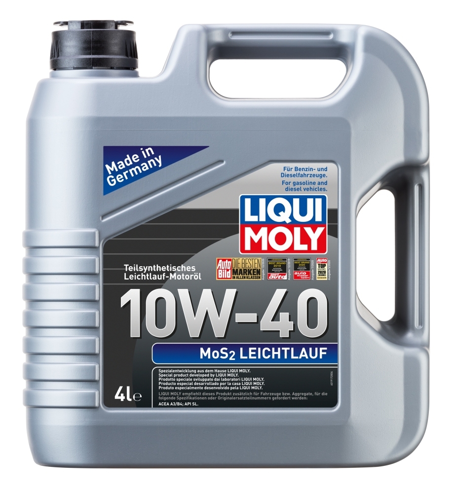 Олива моторна MOS2-LEICHTLAUF 10W-40 4Л LIQUI MOLY (6948) Liqui Moly фото 2