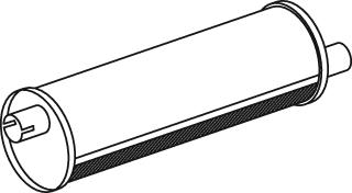 Глушники AX 1.31003 для DAF F 1900 FA 1900 DNT,FA 1900 NT