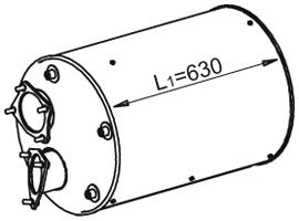 Глушники AX 1.31027 для BOVA Futura FHD 14 Magnum, FLD 15 Magnum