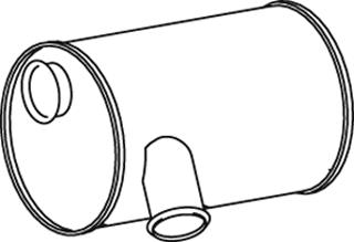 AX 1.31049 Глушник VDL Futura FHD 14 Magnum, FLD 15 Magnum