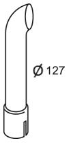 Труби DI 21704 для DAF 75 FAT 75.270