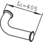 Труби DI 22248 для DAF LF 45 FA 45.150