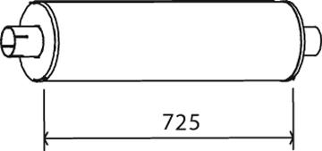 Глушники AX 1.33010 для IVECO M 145-17