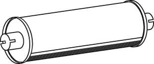 Глушники AX 1.34007 для FORD Cargo 1215