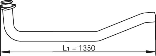 Труби DI 47146 для MAN L 2000 10.223 LLS