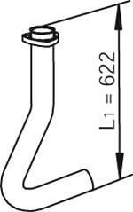 Труби DI 47278 для MAN L 2000 8.103 LC, 8.103 LLC