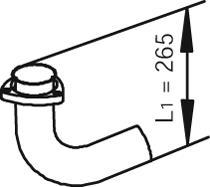 Труби DI 47279 для MAN L 2000 10.153 LC,10.153 LLC