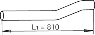Труби DI 47285 для MAN L 2000 10.223 LLS