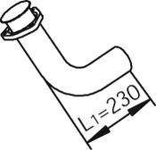 Труби DI 47289 для MAN L 2000 10.223 LLS