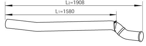 Труби DI 47677 для VOLVO NL NL 313