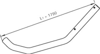 Труби DI 47723 для MAN M 2000 L 14.224 LC, LLC, LLLC, LRC, LLRC, LLLRC