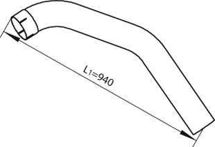 Труби DI 49227 для MAN F 2000 33.373 DFAC