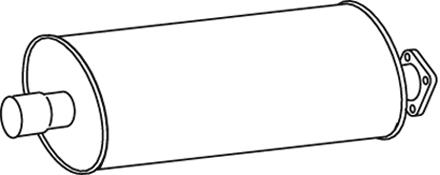 Глушники DI 49314 для MAN HOCL 16.290 HOC, HOCL/R