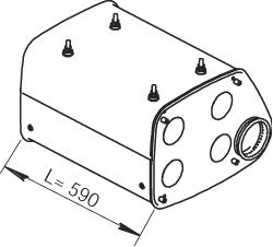 Глушники DI 49366 для MAN F 2000 27.373 DFAS