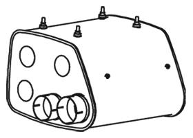 Глушники DI 49377 для MAN F 2000 27.603 DFS