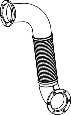 Труби DI 54213 для SETRA Series 400 TopClass S 416 HDH