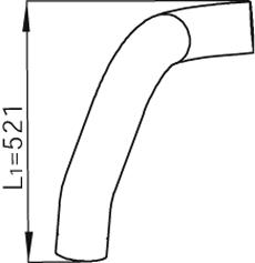 Труби DI 68506 для SCANIA 4 - series 164 L/480