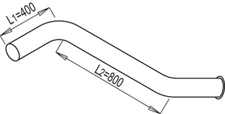 Труби AX 2.71651 для SCANIA 3 - series T 93 H/250