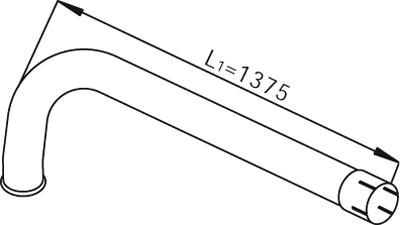 Труби DI 68770 для SCANIA 4 - series T 124 C/360